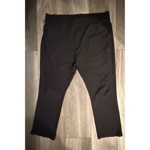Old Navy Active Go-Dry Mens Black Athletic Pants 42x30 Straight Leg Workout